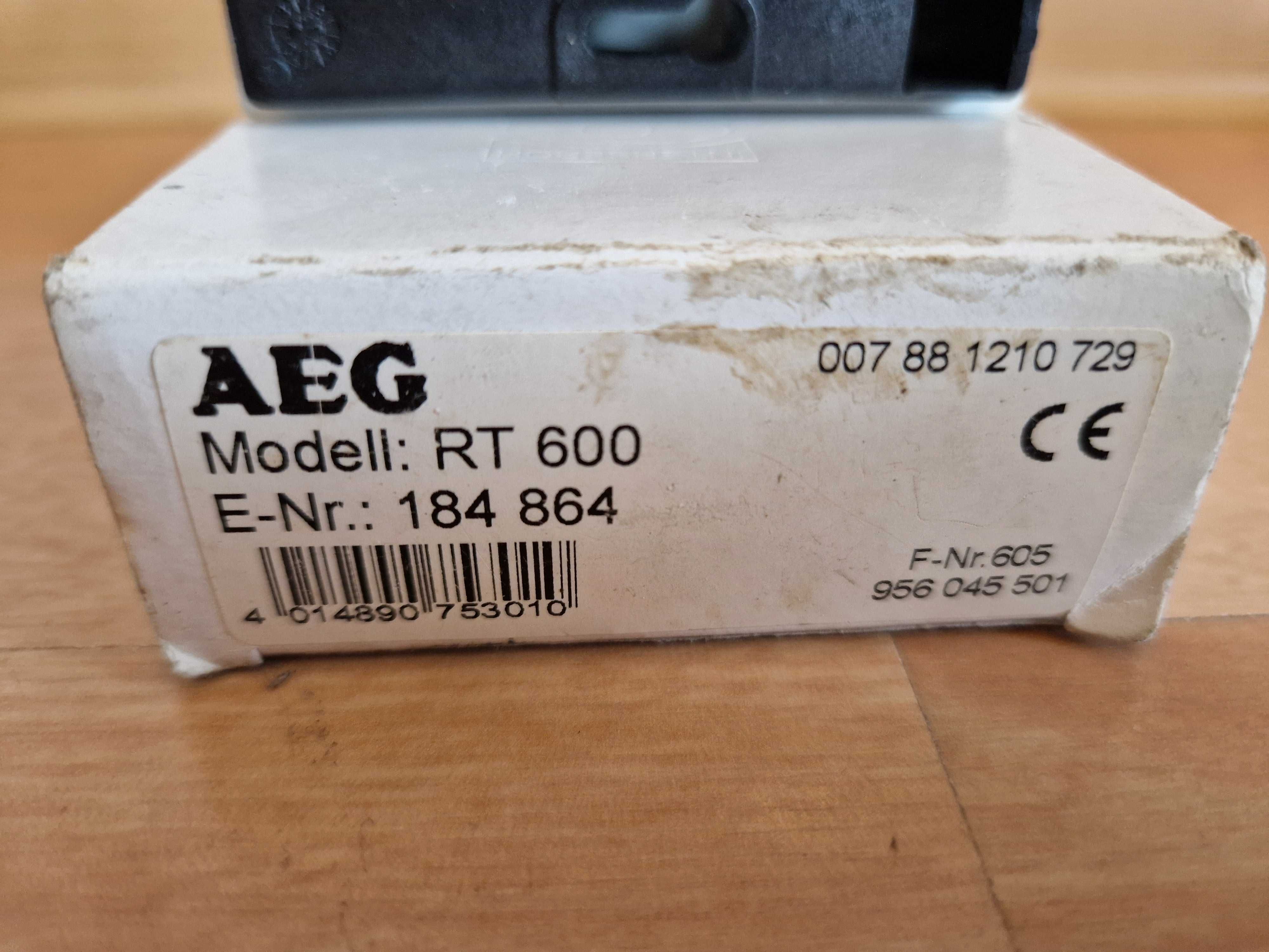 Regulator temperatury pokojowej Sterownik dwupunktowy EHT AEG RT 600