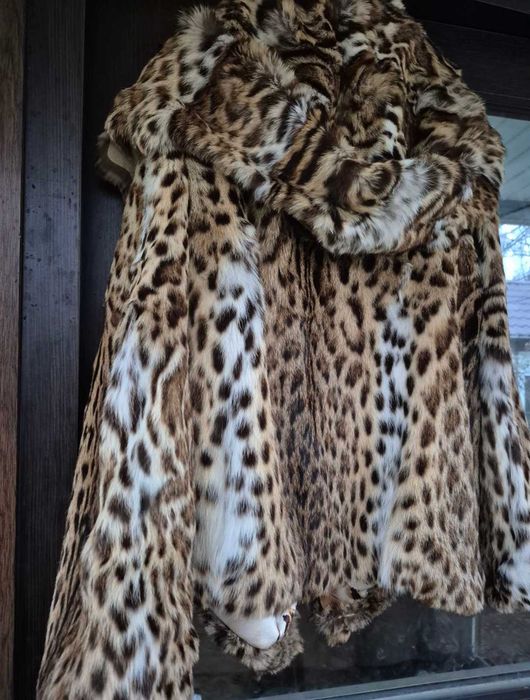 Шуба рысь,оцелот не норка.Великий розмір
