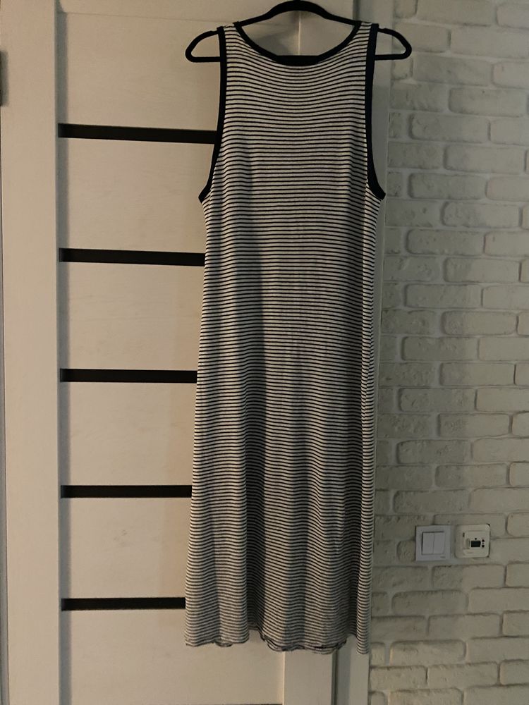 Платье в полоску Massimo Dutti