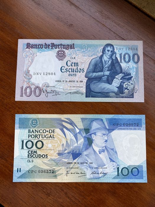 100 esc 1984 bocage 100 esc 1988 fernando pessoa