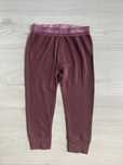 Burgundowe bordowe legginsy wełniane Reflex 80