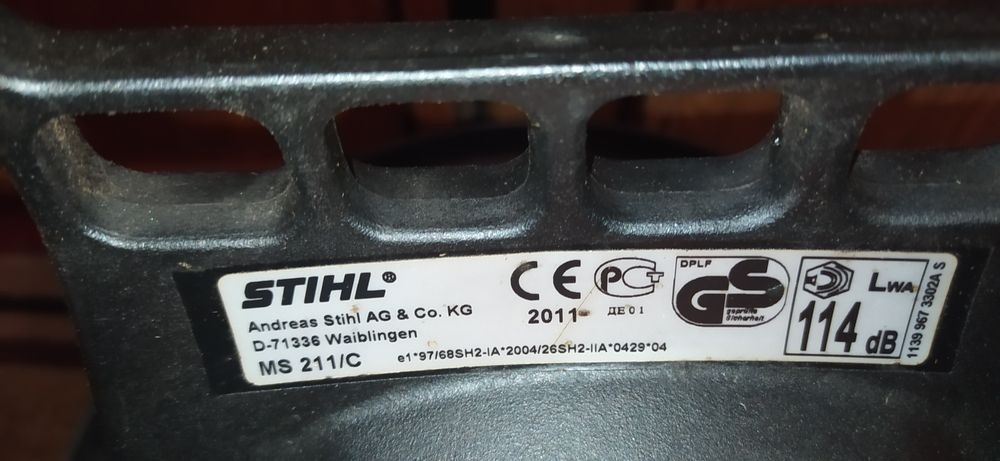 Stihl ms 211 бензопила штиль 046 462 362 361