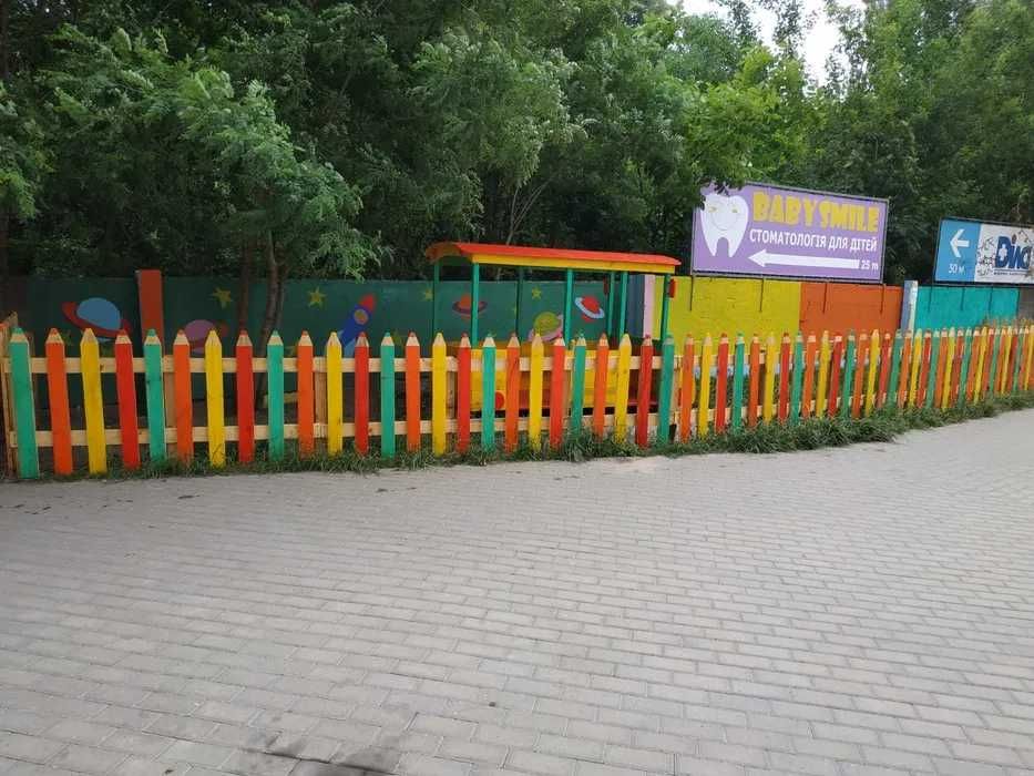 Пісочниці. Автобус. Паравоз. Будиночки. Вироби на дитячі майданчики