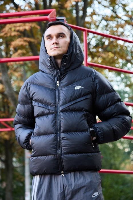 Зимній пуховик Nike Storm-Fit Windrunner Primaloft| Зимній пухан Найк