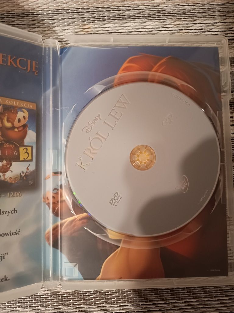 Król Lew DVD stan bdb