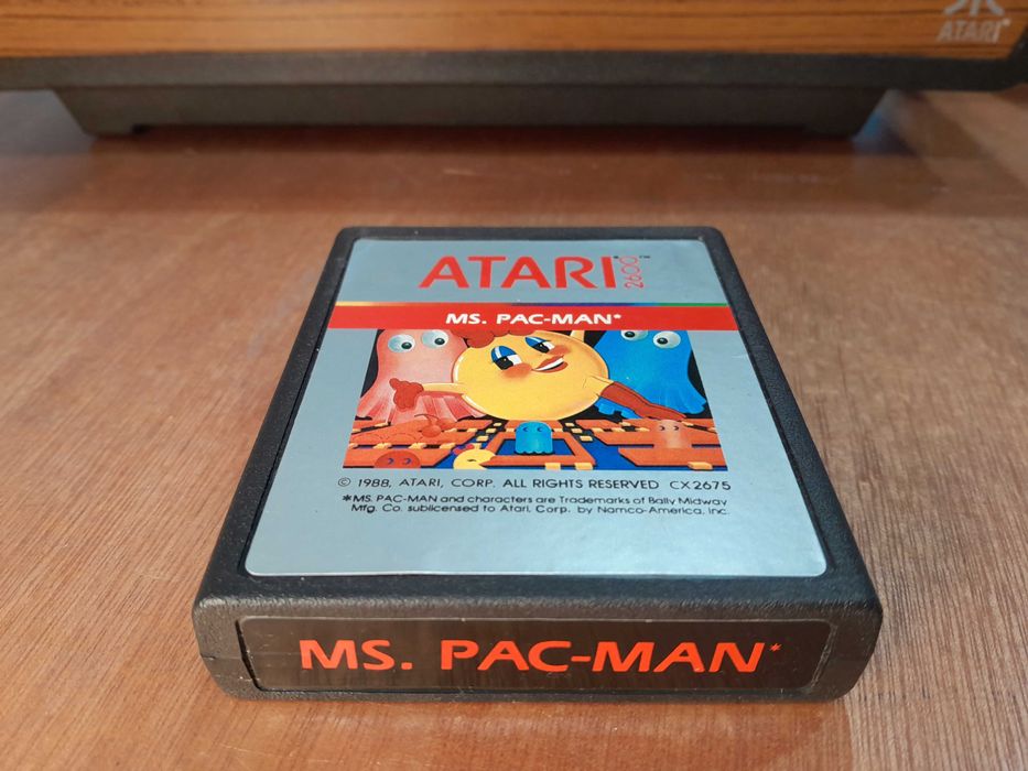 Atari 2600 - MS. PAC-MAN - testado