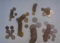 Grande lote de moedas Portuguesas