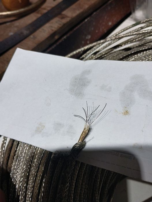 Провод медный 0.35мм2 экранированный (кабель управления)