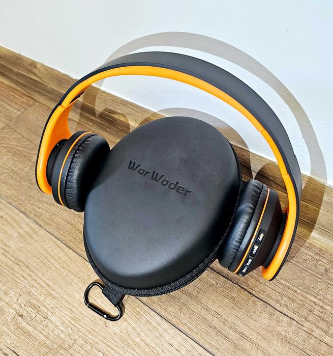 Słuchawki bezprzewodowe nauszne Wor-Woder