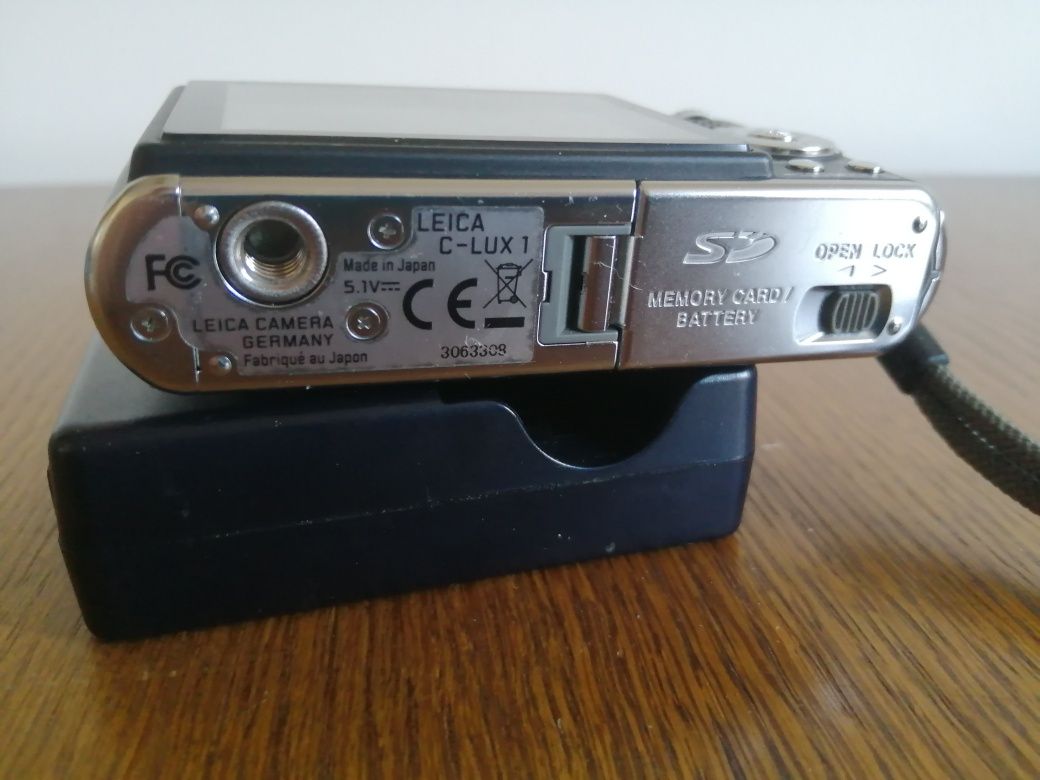 LEICA C-LUX 1 Aparat compact karta pamięci oryginał ładowarka bateria