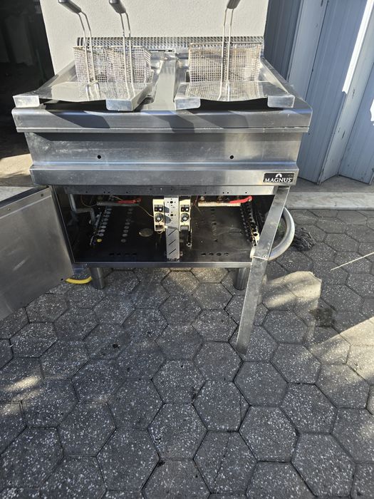 Fritadeira industrial a gaz