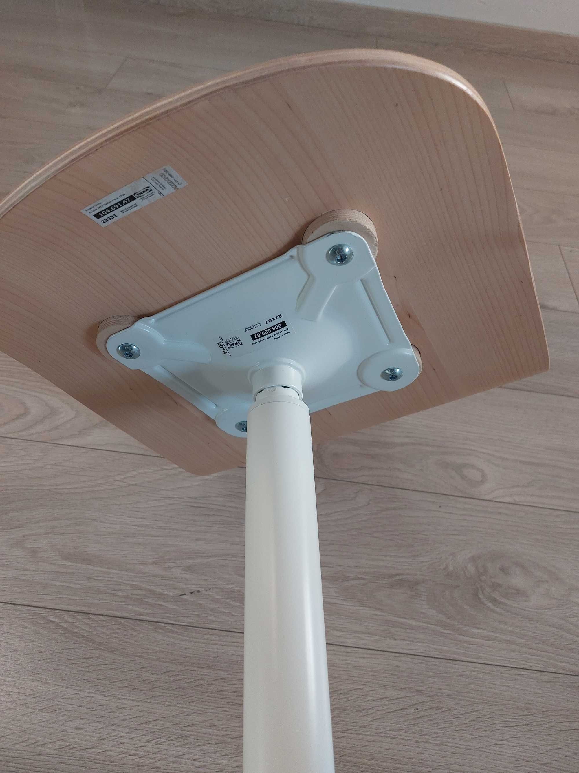 krzesełko drewniane Ikea regulowana wysokość