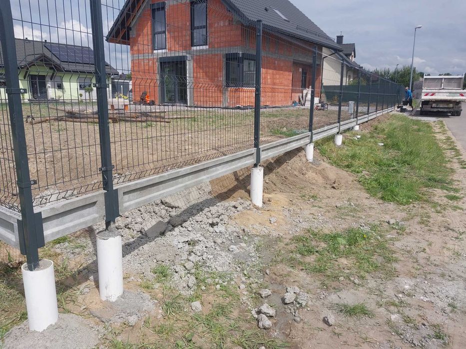 Ogrodzenia PANELOWE Słupki BRAMY Furtki Panele 3d transport PRODUCENT