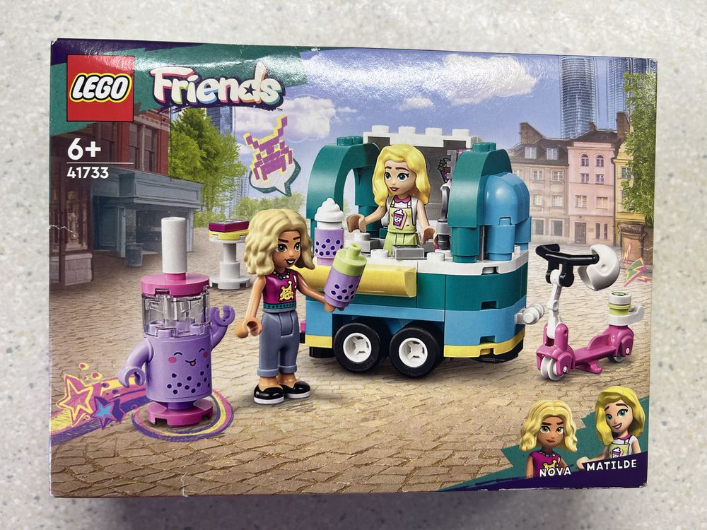 Конструктор LEGO Friends Бабл ті кафе на колесах 109 деталей