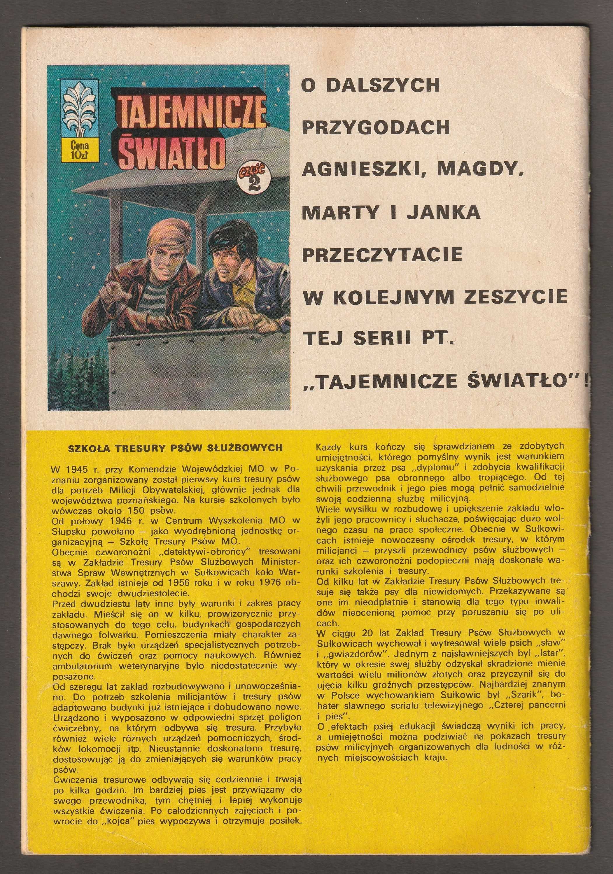 Kapitan Żbik - Kto zabił Jacka ? - 1976 - Wróblewski , Krupka