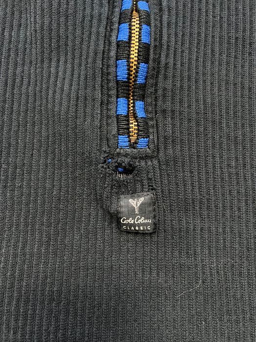 Bluza Carlo Colucci vintage half zip