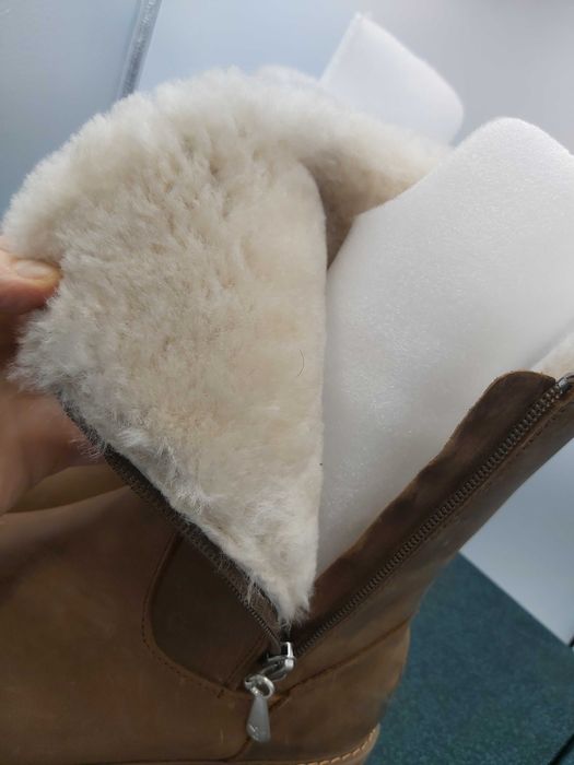 NOWE śniegowce kozaki EMU AUSTRALIA skóra brąz gravelly leather 37 w/f