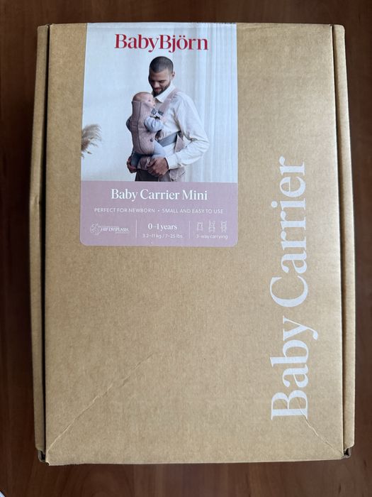 Nosidełko BabyBjörn Baby Carrier Mini 3D Mesh
