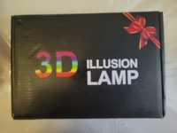 Продам 3D ILLUSION lamp нічна кольорова лампа