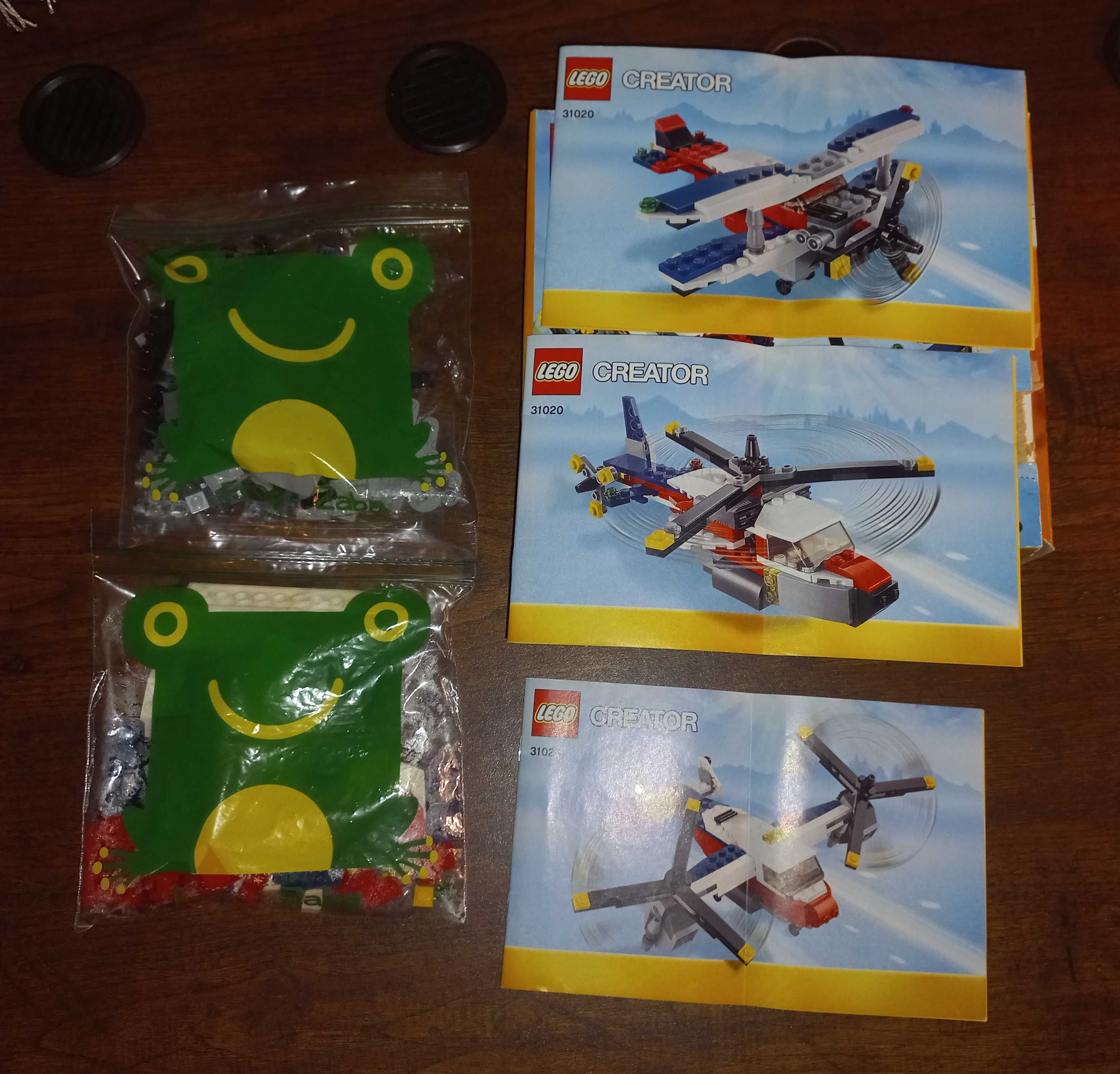 Lego CREATOR 31020 samolot ratowniczy