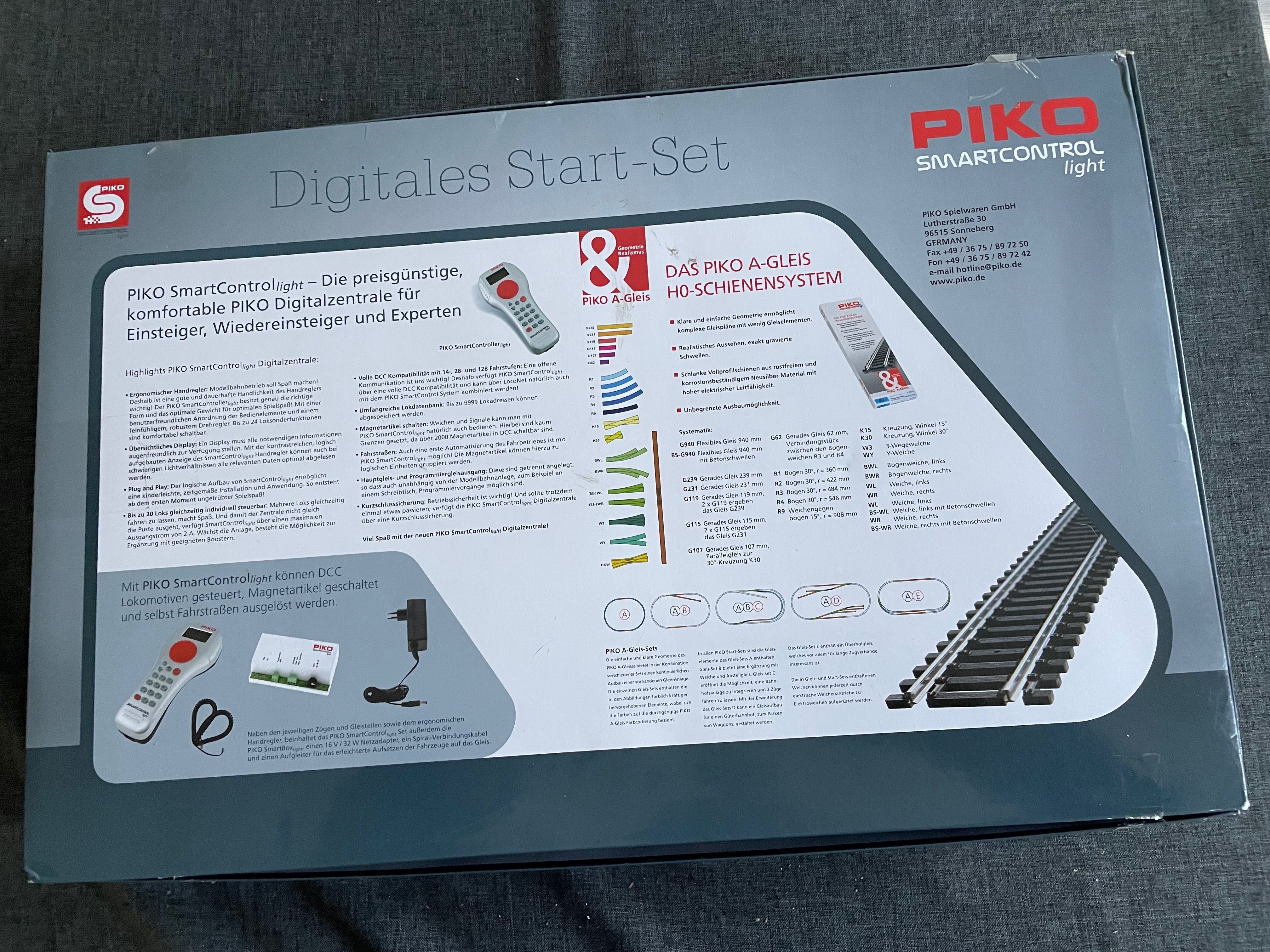 Zestaw startowy ICE 3 smartcontrol light PIKO