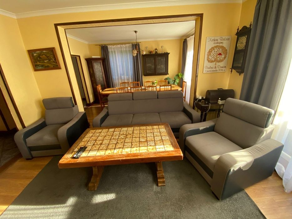 Zestaw Mebli. Wypoczynek witryna duży stół