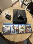 Playstation 4 500GB | Kontroler | 4 gry