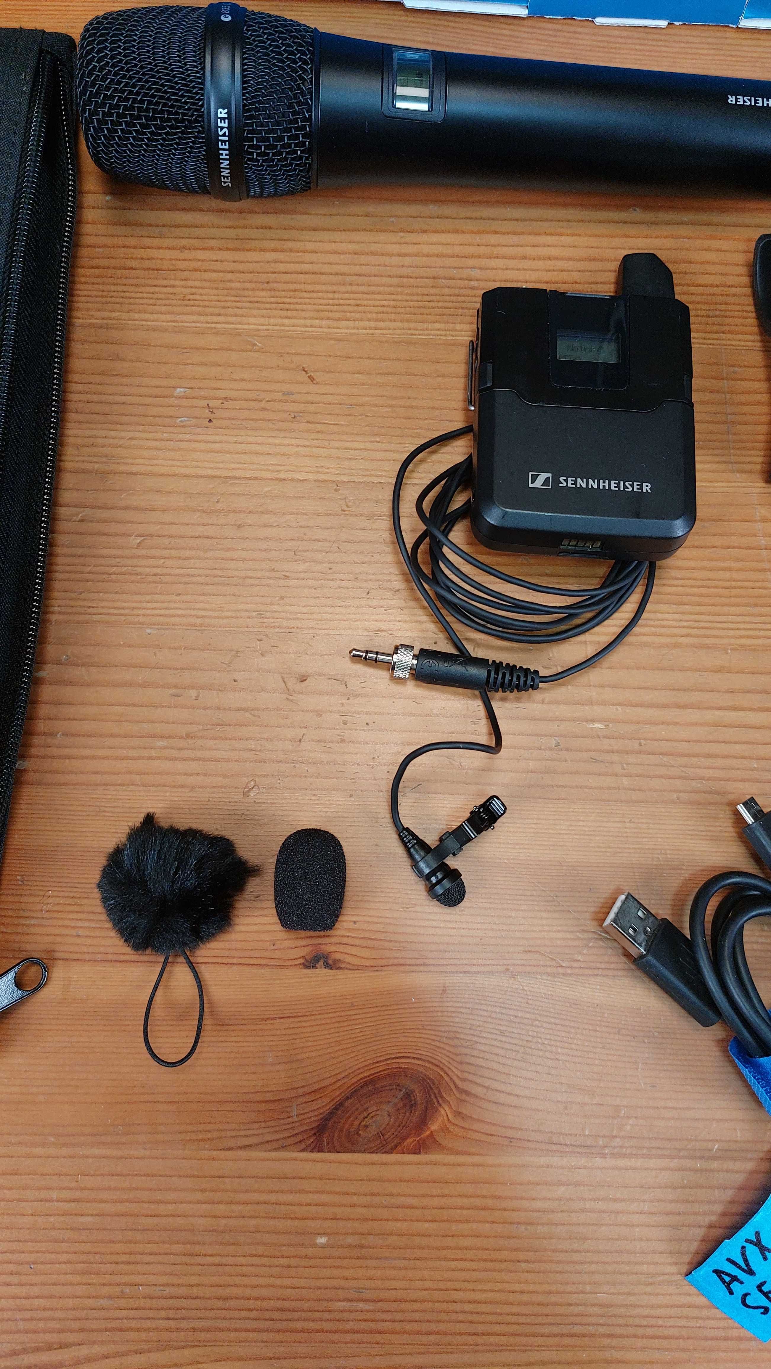 Sennheiser Microphone Digital Wireless Street Studio Cardioid and Omni