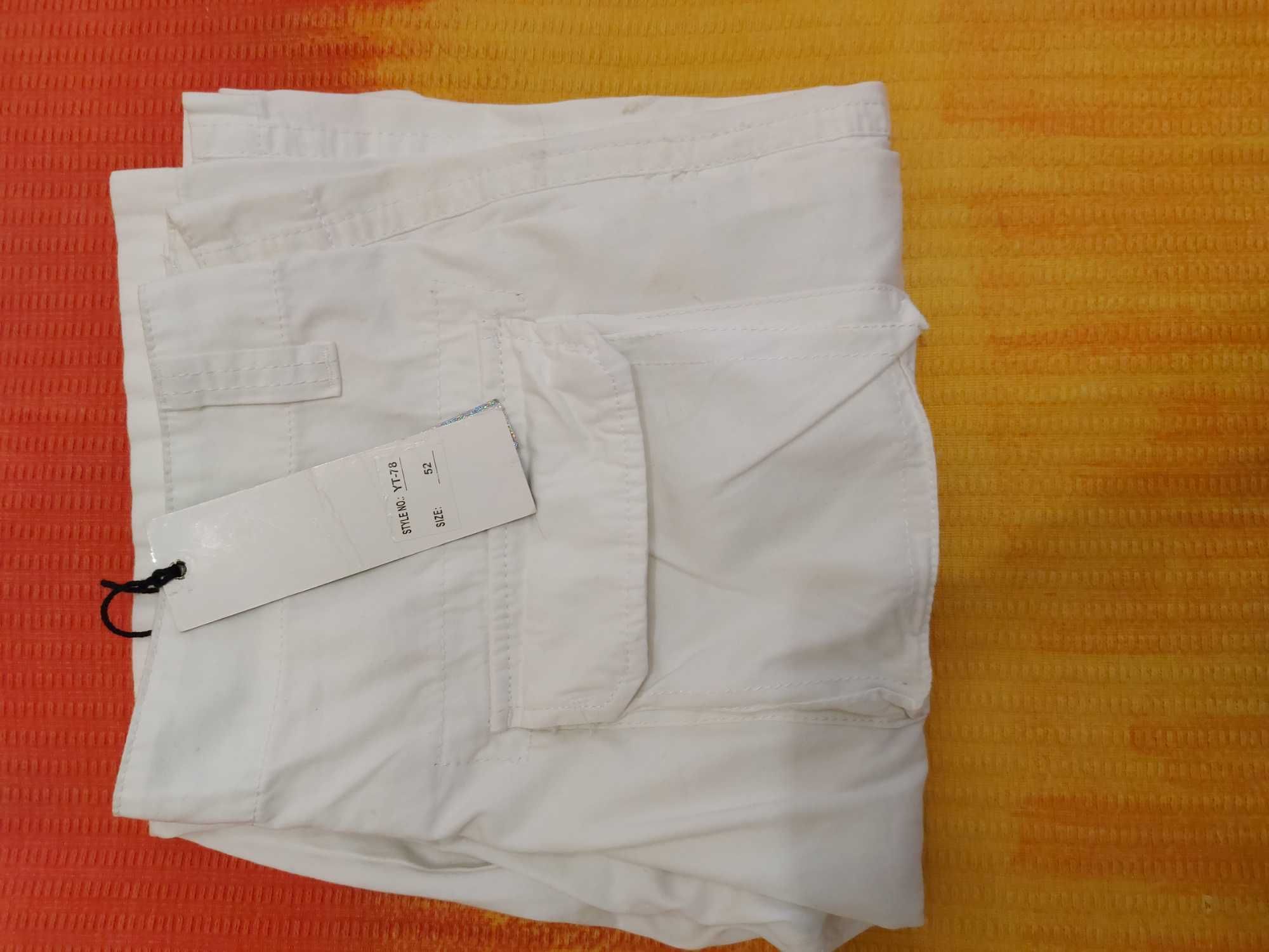 НОВІ білі нові гарні штани розмір 50 зріст 5