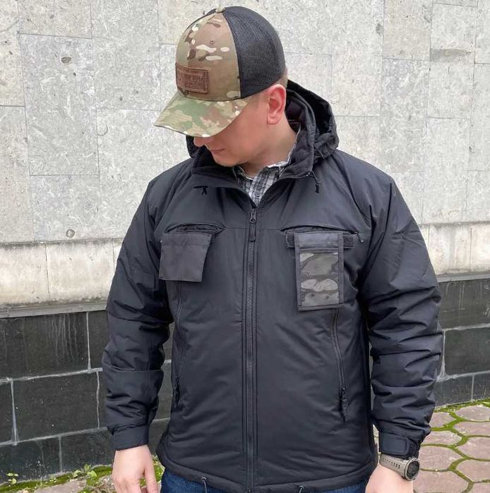 HELIKON-TEX HUSKY Tactical Climashield Apex куртки зима парка пуховик