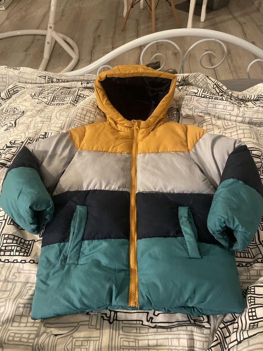 zimowa kurtka dla chłopca 122