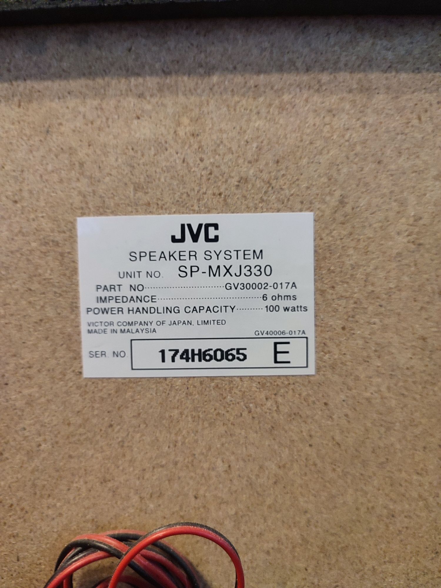 2 Kolumny firmy JVC