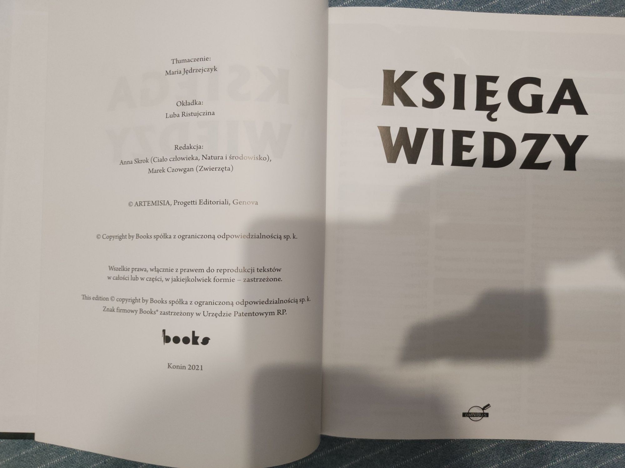 Księga wiedzy w pytaniach i odpowiedziach 

Dla małych odkrywców. 
Sta