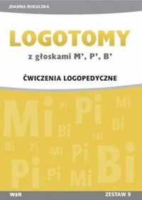 LOGOTOMY z głoskami M, P, B Ćwiczenia logopedyczne - Joanna Mikulska