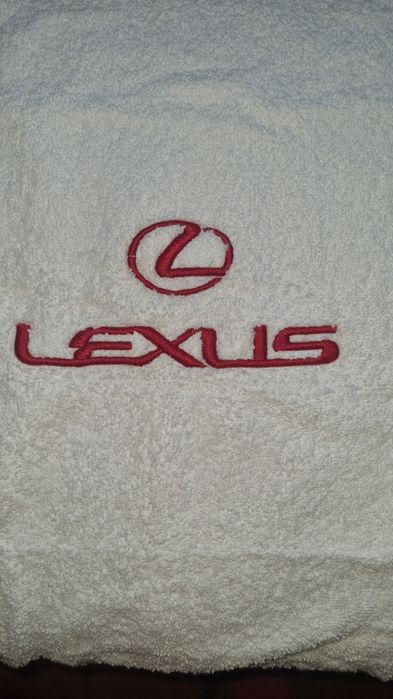 Ręcznik z logo Lexus frota .