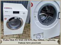 Pralka Miele W1 WKE 130 WPS, 8kg, 1600obr, Funkcja łatwe prasownie