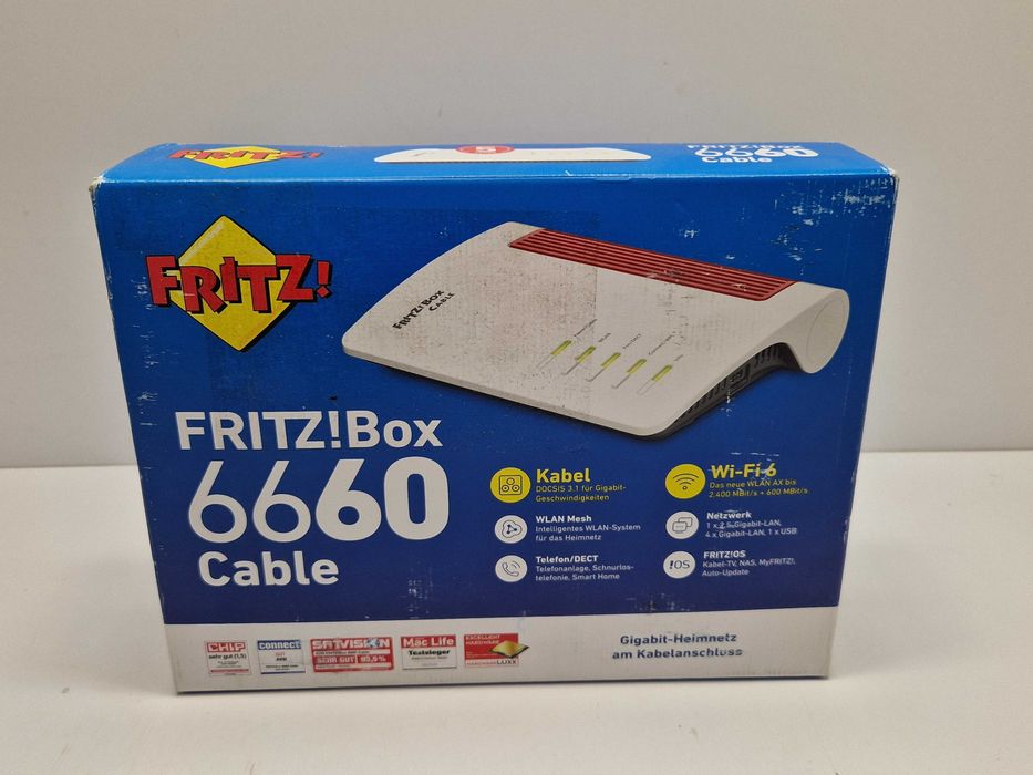 Router AVM Fritz! BOX 6660 Cable 802.11AX Wi-Fi 6