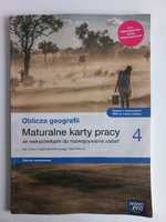 Oblicza geografii 4 maturalne karty pracy