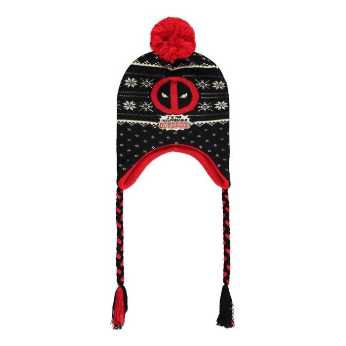 Deadpool Ski Beanie - Badge Laplander