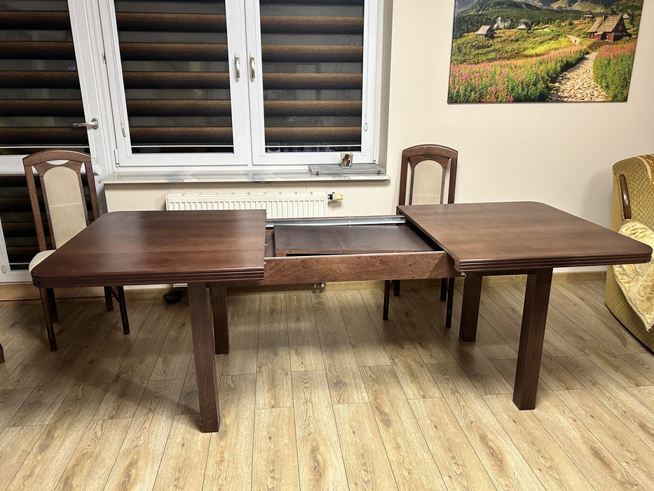 Stół z 6 krzesłami