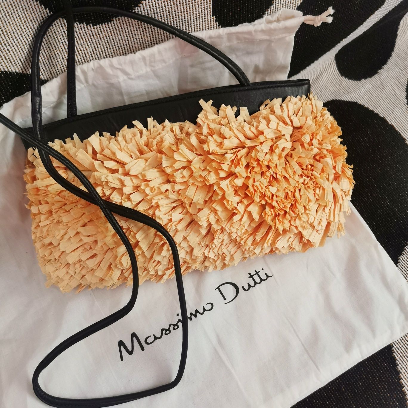 Massimo Dutti torebka z frędzlami