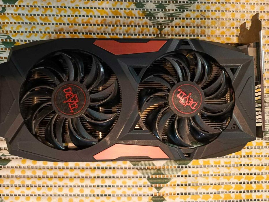 Редкая видеокарта PowerColor Radeon RX 470 RedDevil