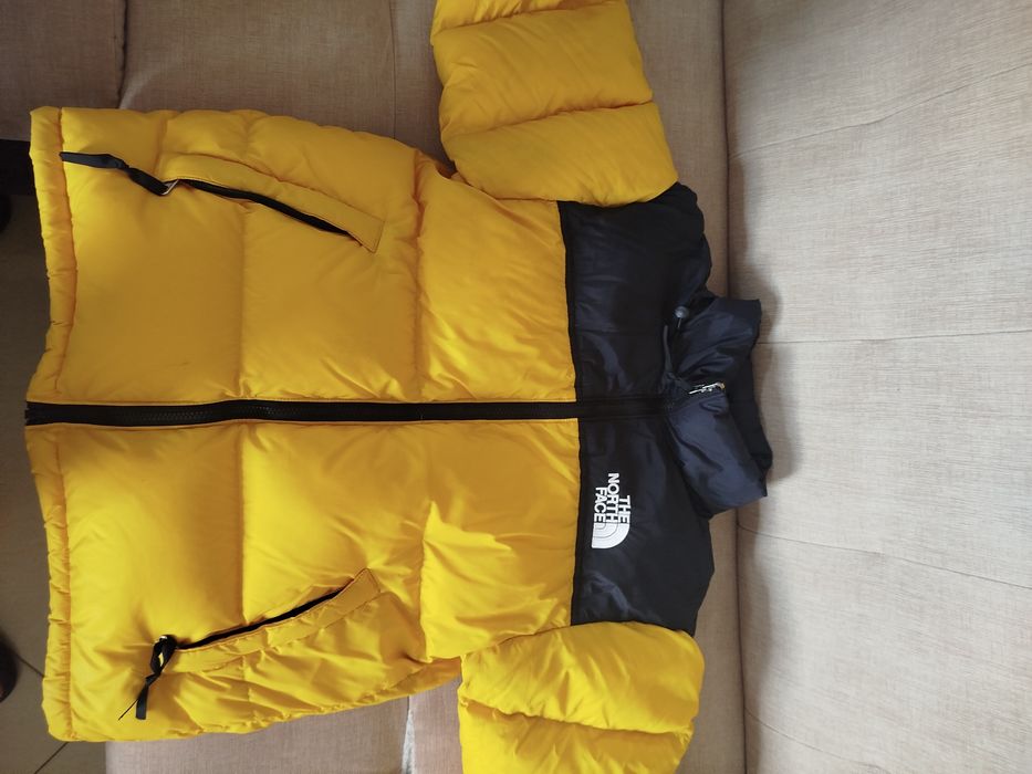 The North Face Kurtka puchowa 1996 Retro Nuptse Żółty