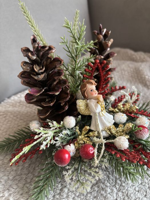 Stroik z aniołkiem, ozdoba, dekoracja
