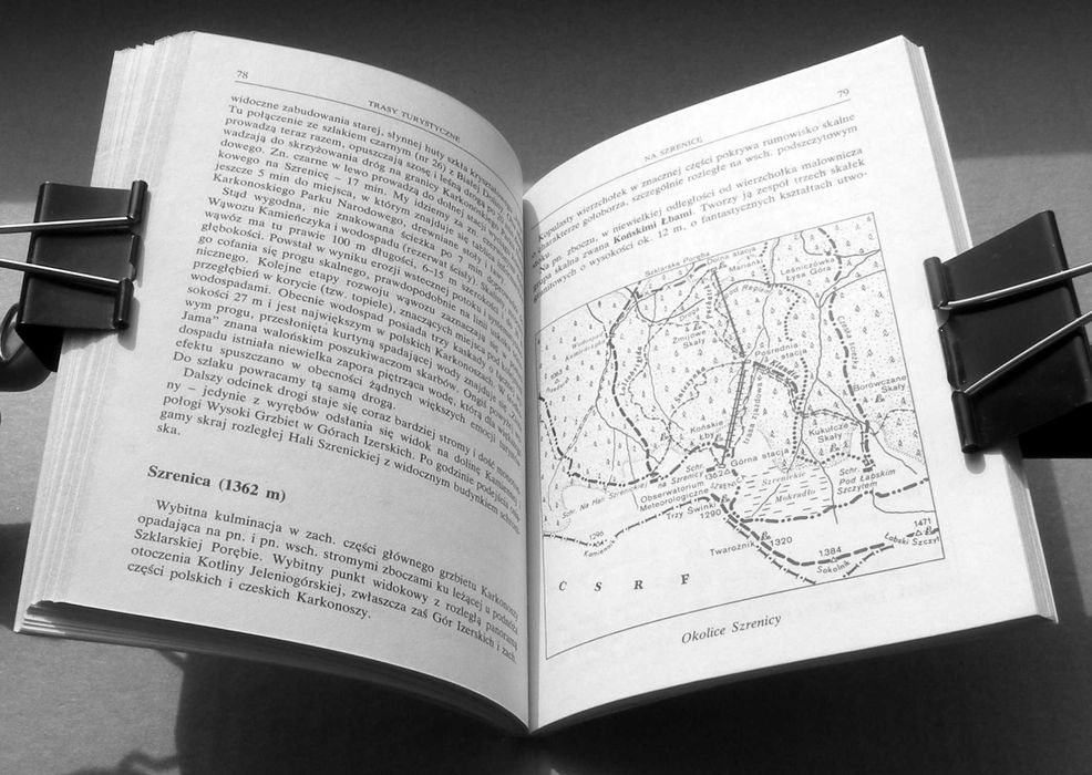 Karkonosze, przewodnik turystyczny, J Czerwiński, Krzysztof R Mazurski