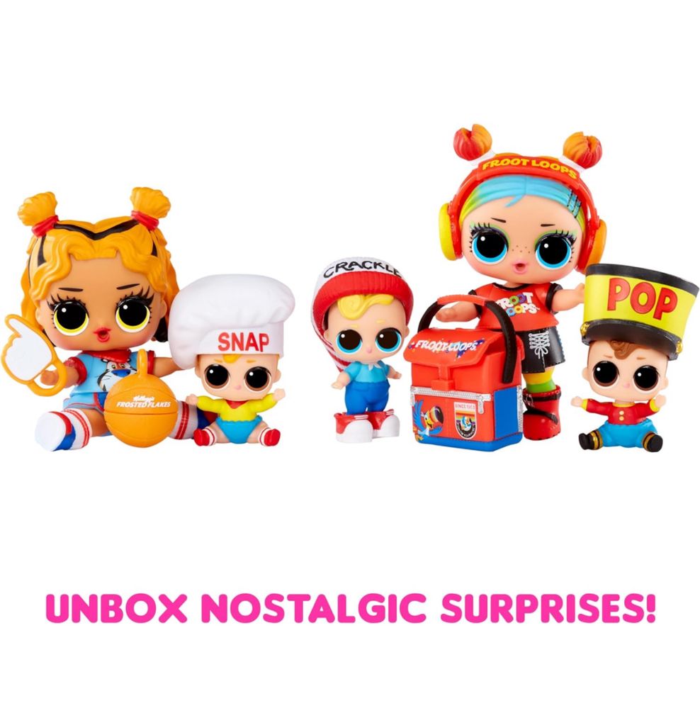 Чемодан LOL Surprise Loves Mini Sweets S3 Deluxe- Kellogg's