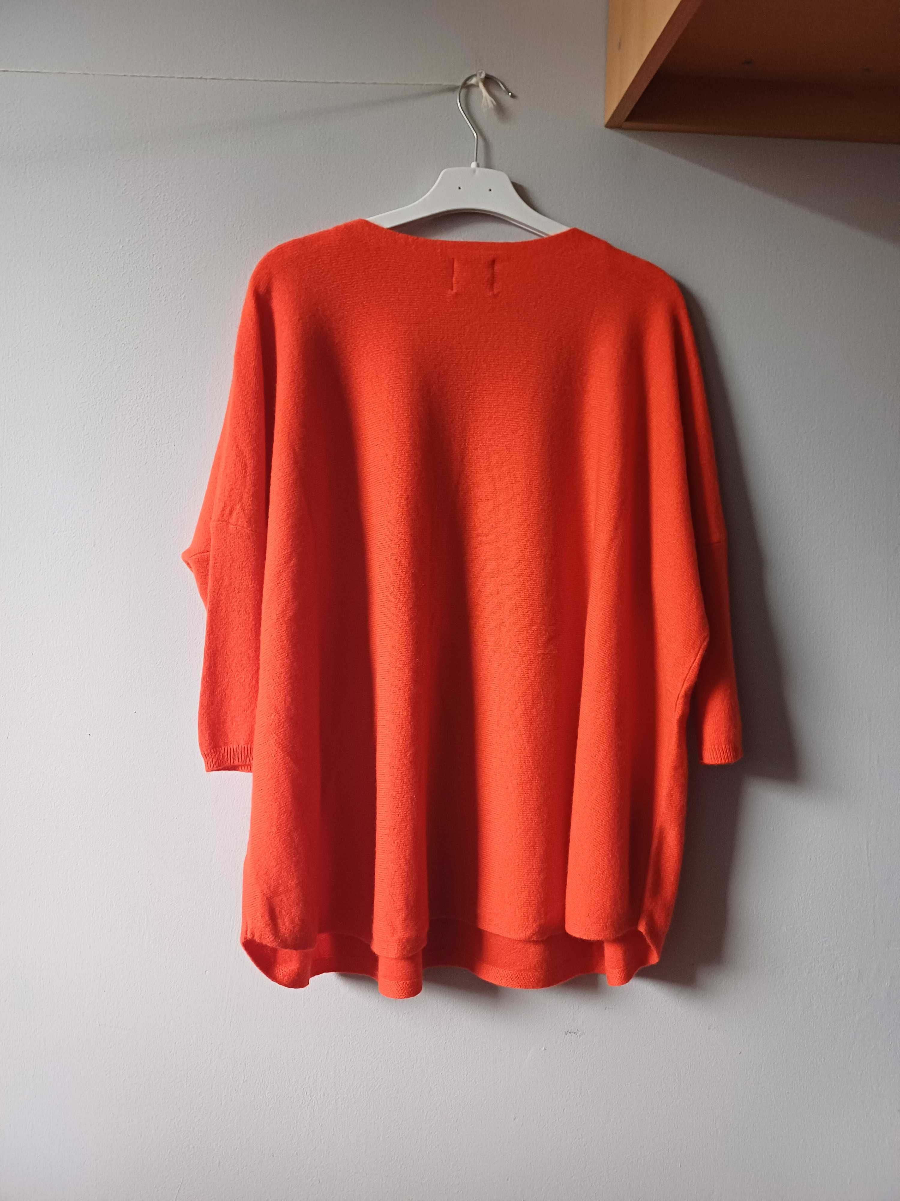 Donna Lane kaszmirowy sweter oversize rozmiar S/M