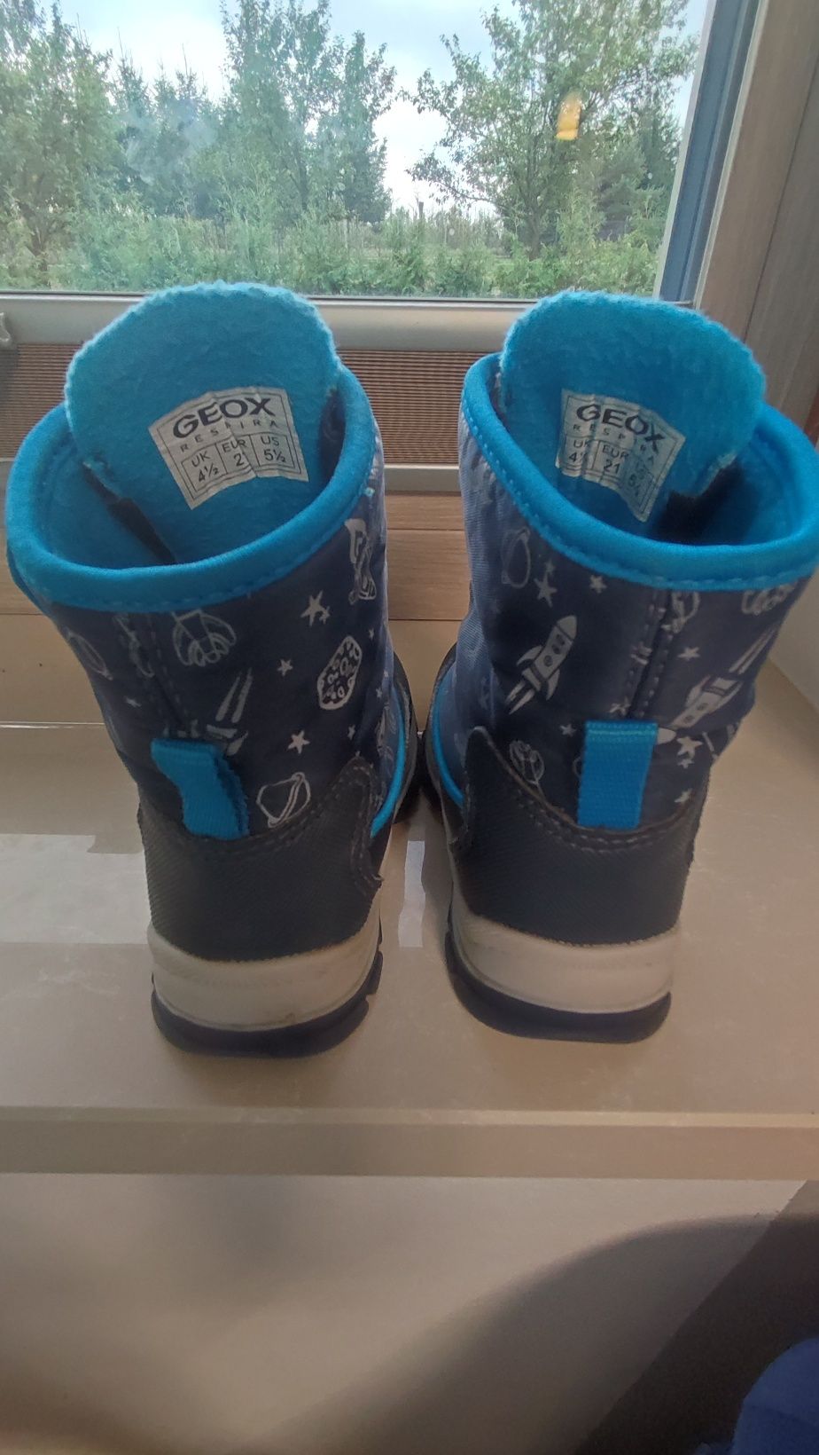 Buty zimowe Geox śniegowce chłopiec rozmiar 21