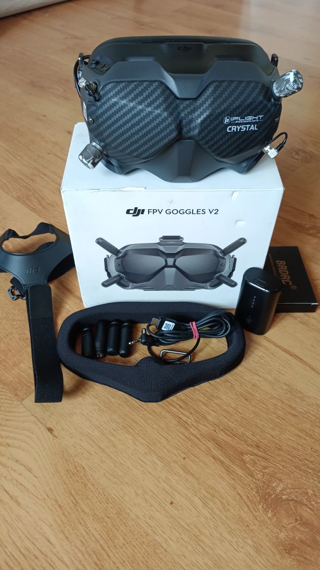 DJI GOOGLE V2 - IFlight Crystal Stan idealny.