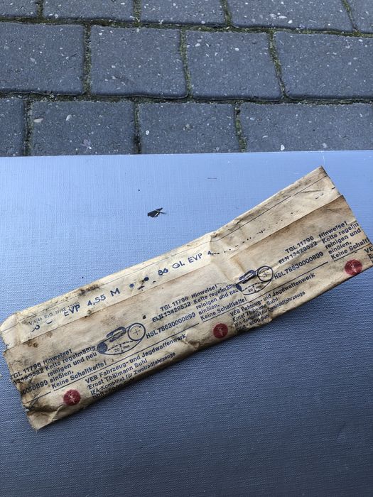 Łańcuch Simson 081-1 DDR oryginał (1x12,7x3,3)